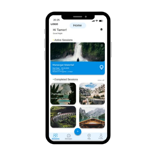 TourKey App Interface