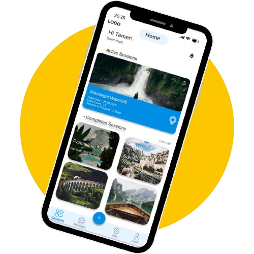 TourKey App Interface